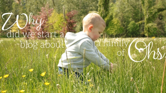 header why start blog family of ohs