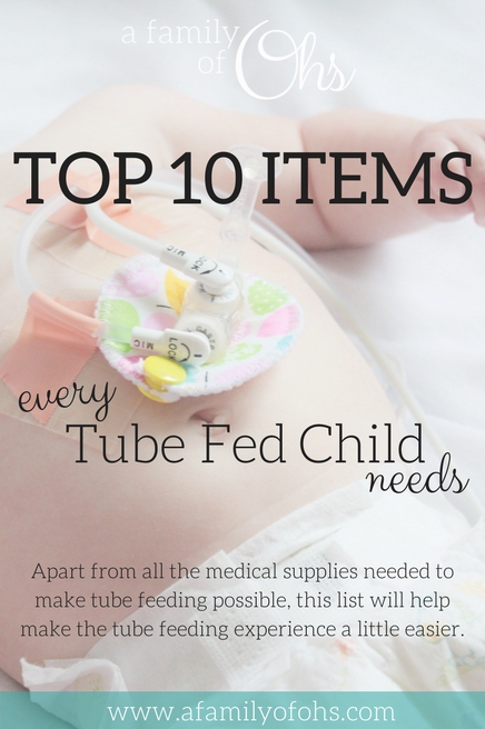 Top 10 Items Every Tube Fed Child Needs – a family of Ohs
