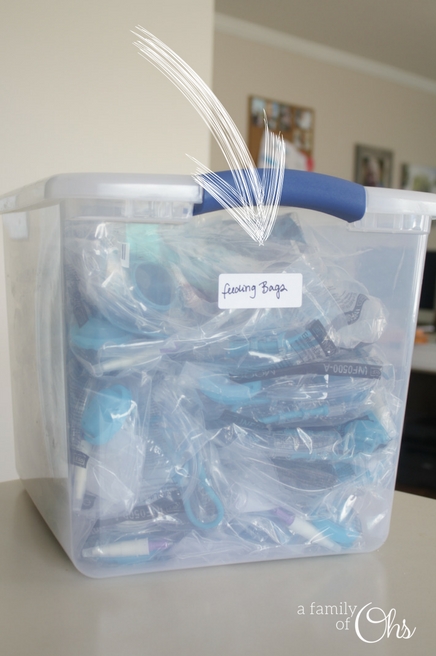 How To: Organize Tube Feeding Supplies – a family of Ohs